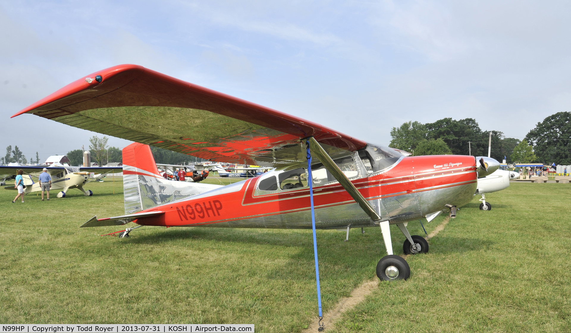 N99HP, 1964 Cessna 185C Skywagon C/N 185-0709, Airventure 2013