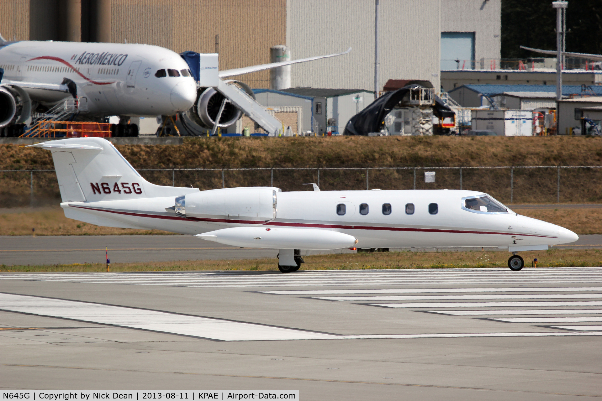 N645G, 1976 Gates Learjet 35 C/N 056, KPAE/PAE