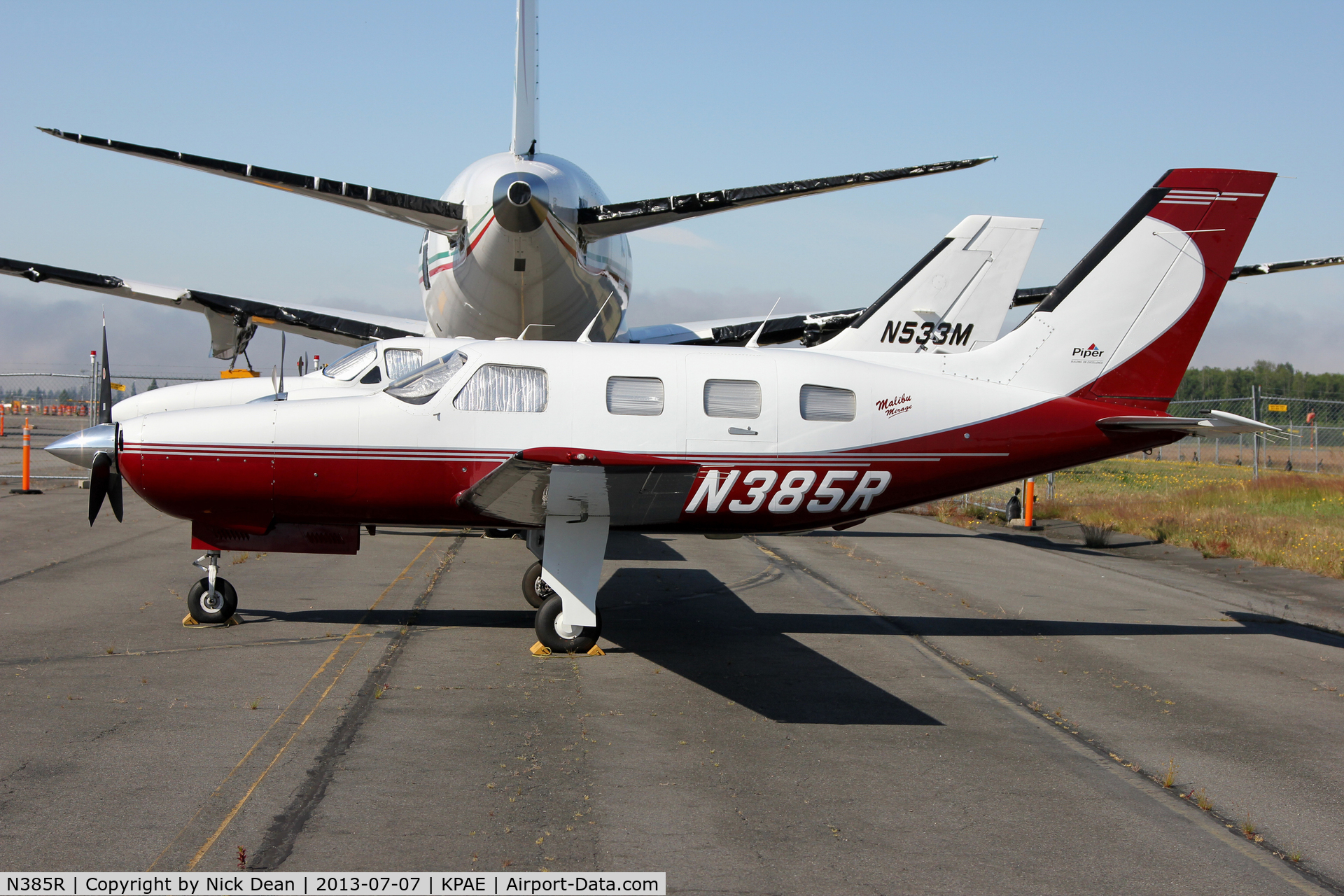 N385R, 1985 Piper PA-46-310P Malibu C/N 46-8508038, KPAE/PAE