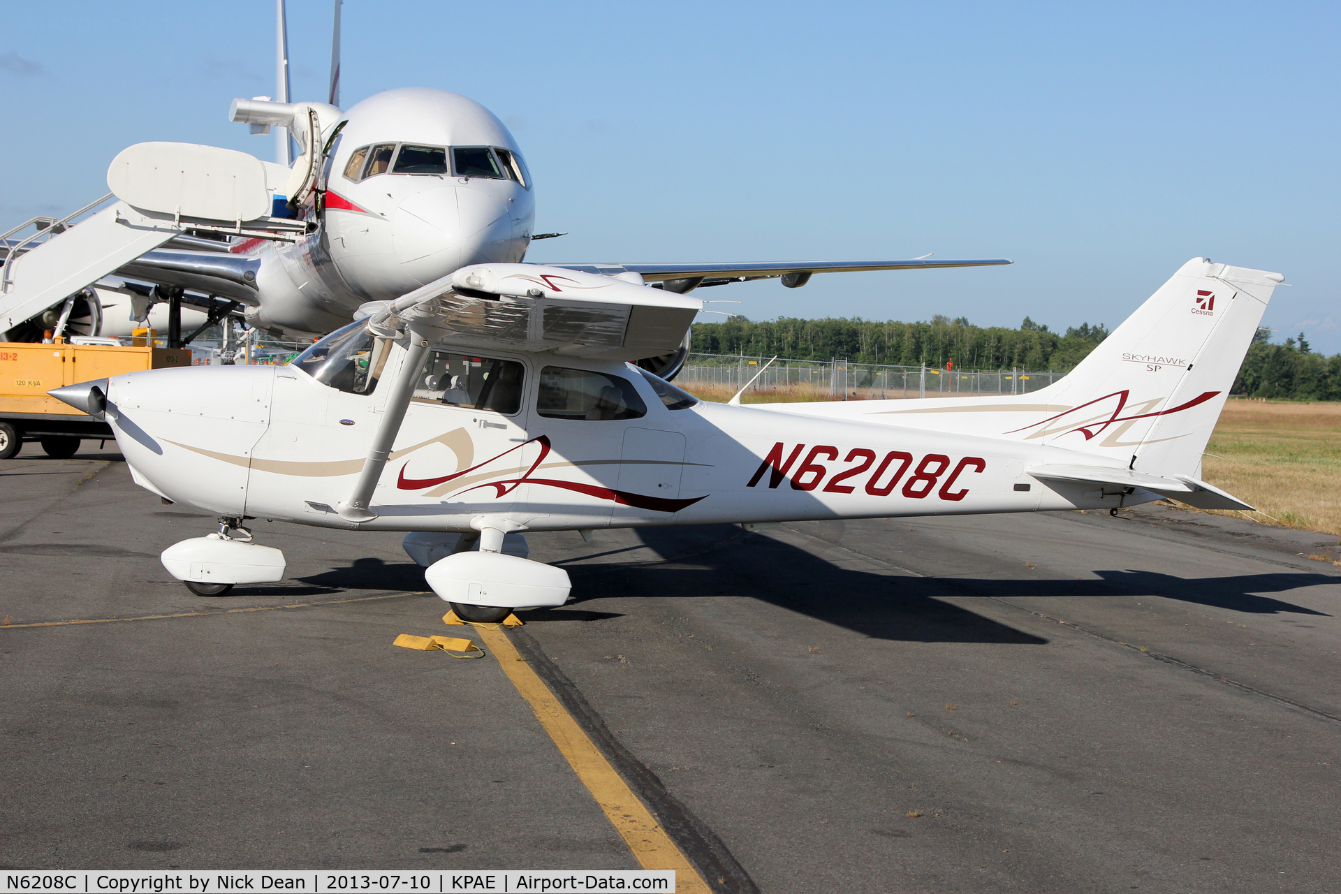 N6208C, 2008 Cessna 172S C/N 172S10820, KPAE/PAE