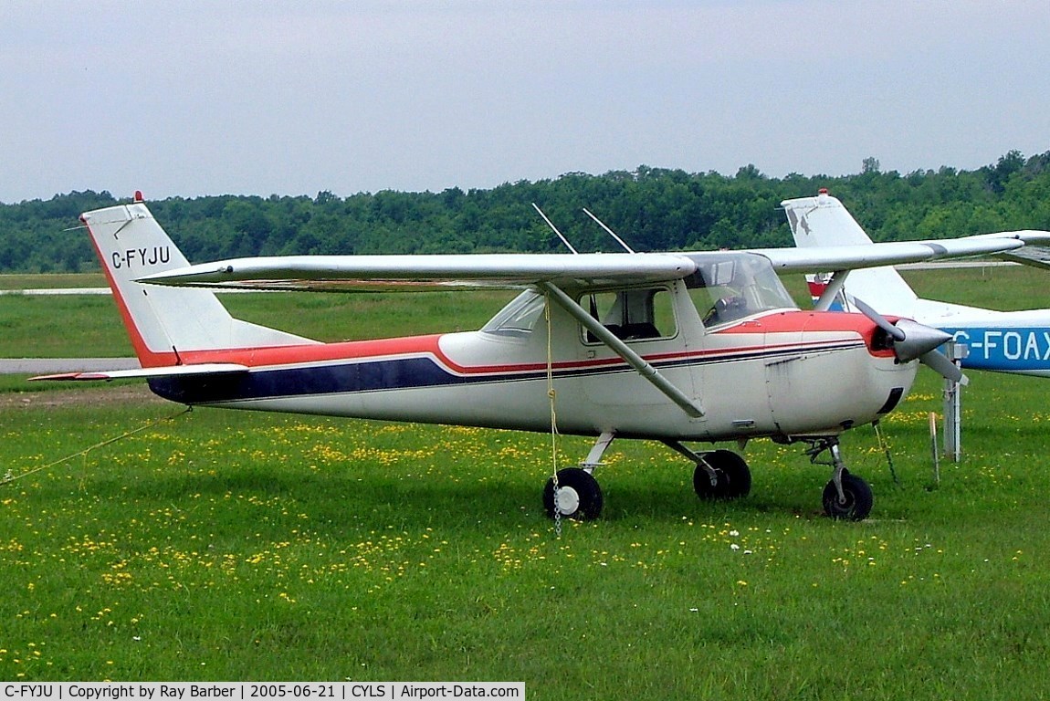 C-FYJU, 1966 Cessna 150F C/N 15061954, Cessna 150F [150-61954] Lake Simcoe Regional Airport~C 21/06/2005