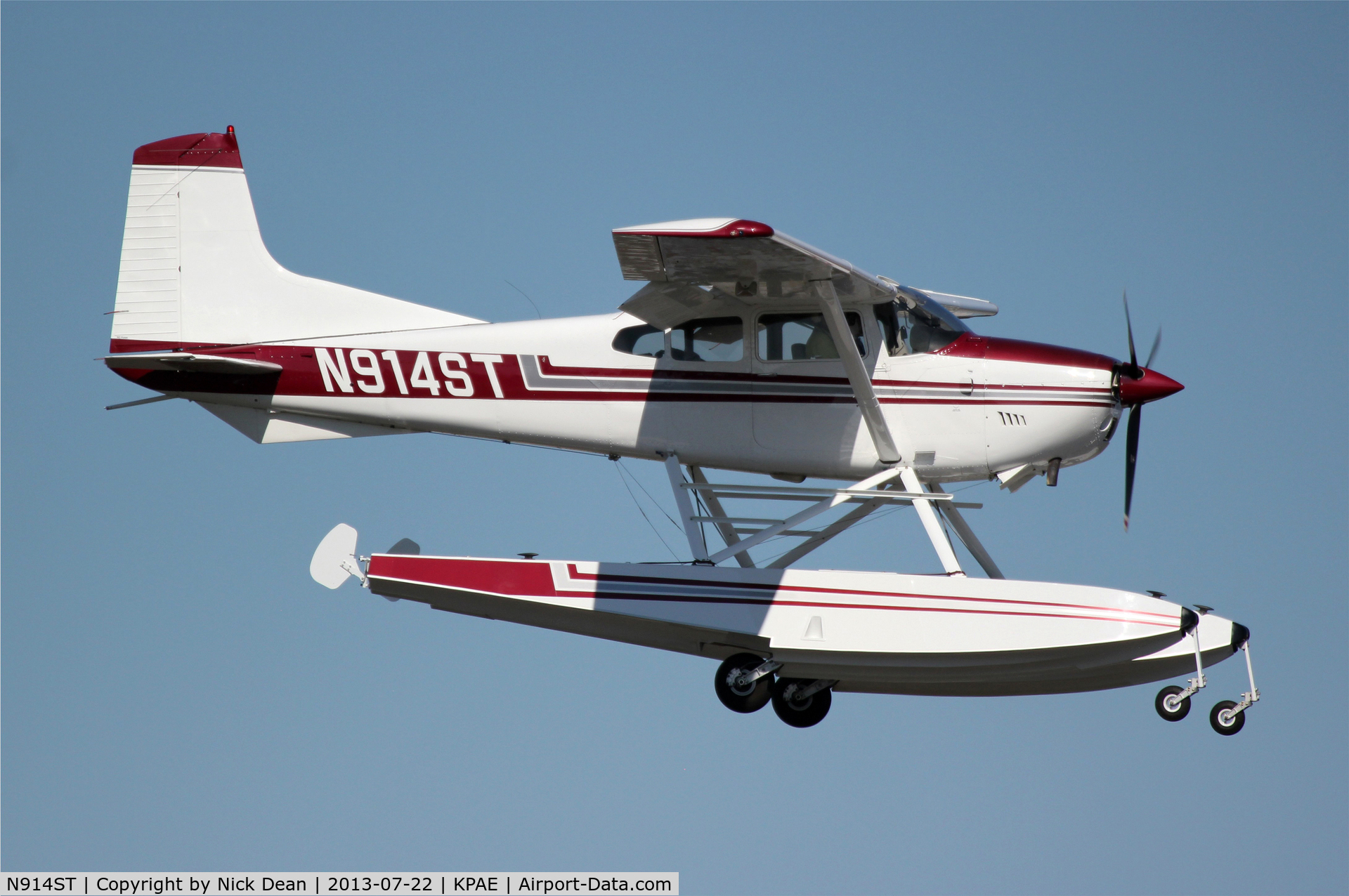 N914ST, 1980 Cessna A185F Skywagon 185 C/N 18504010, KPAE/PAE