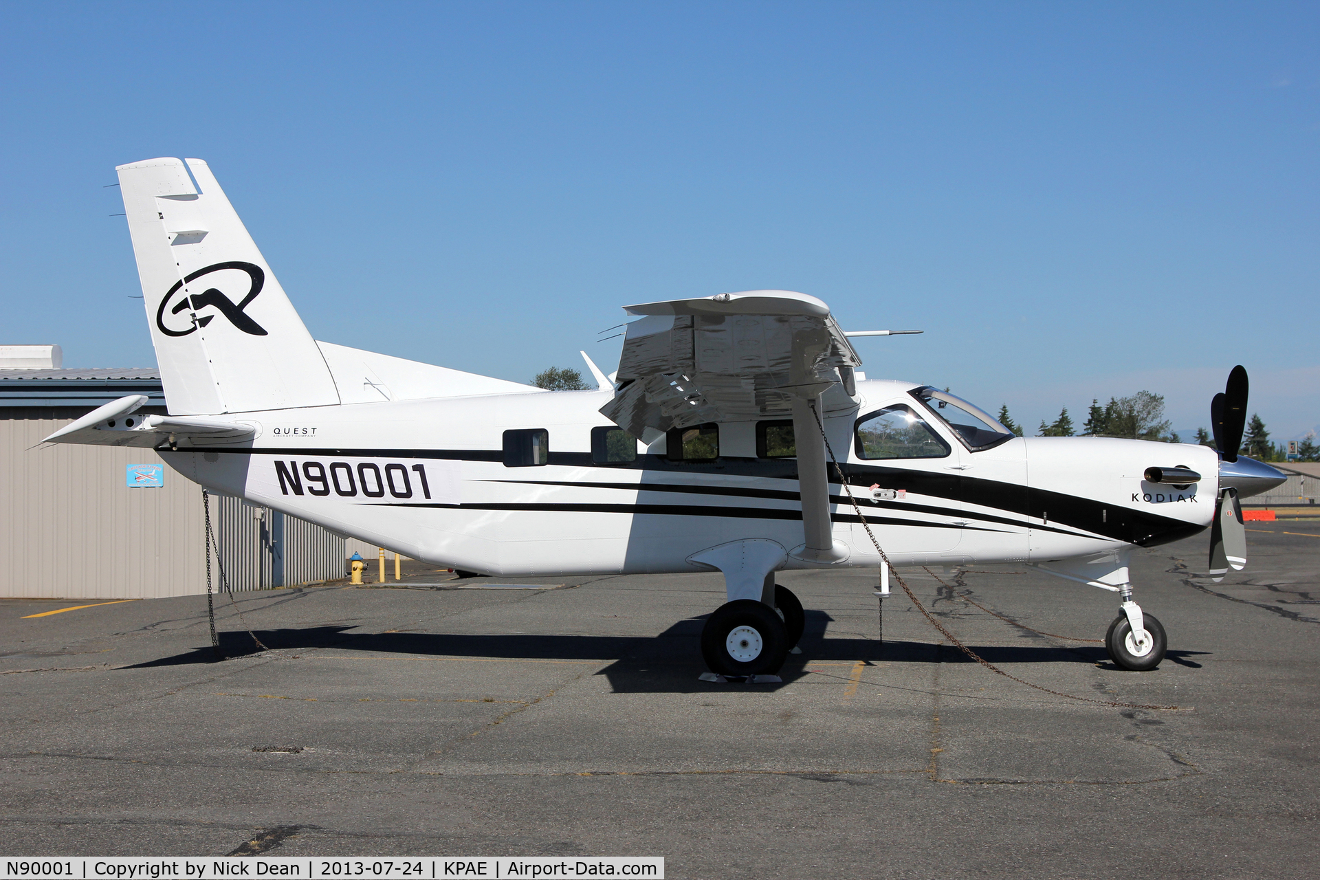 N90001, 2013 Quest Kodiak 100 C/N 100-0096, KPAE/PAE