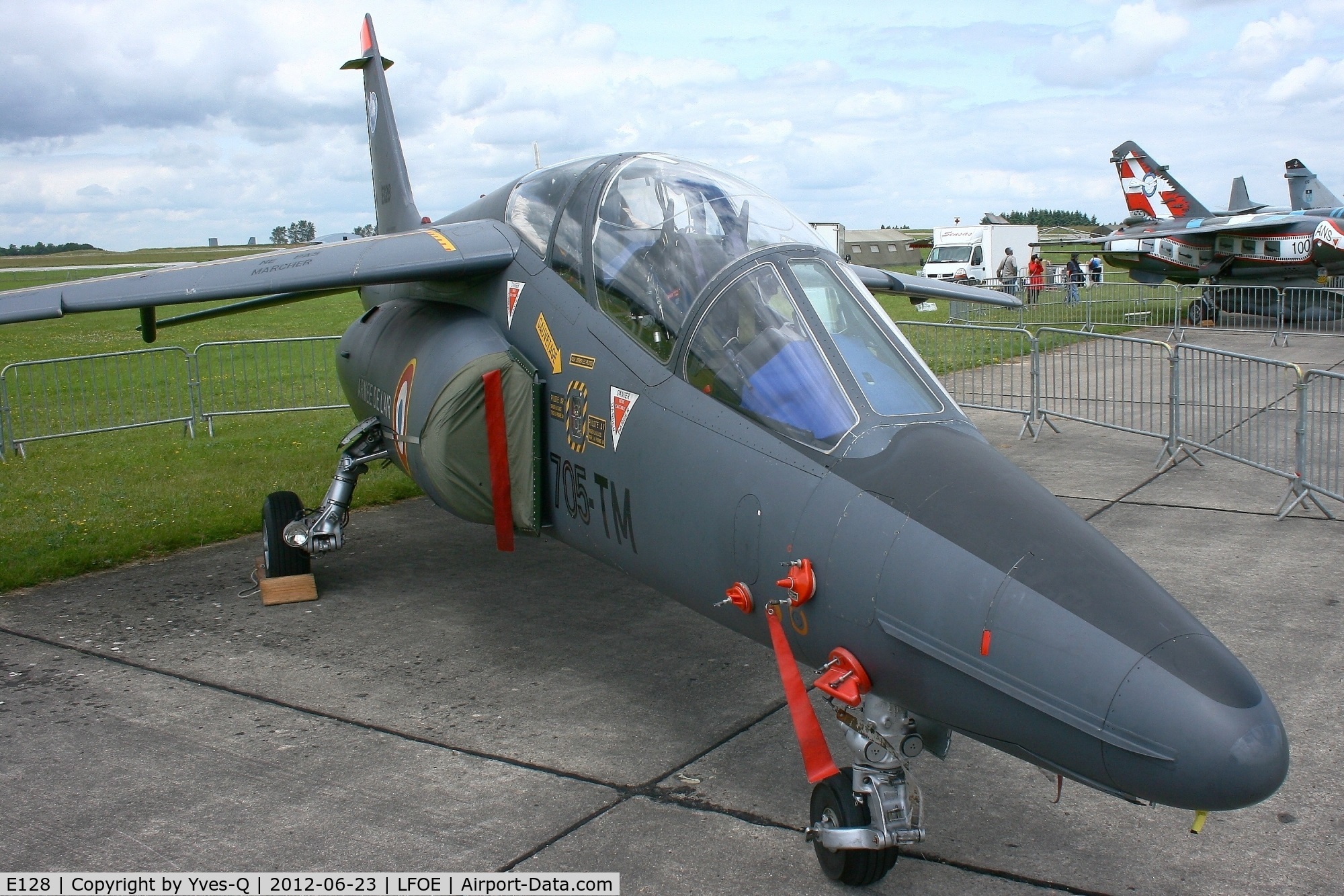 E128, Dassault-Dornier Alpha Jet E C/N E128, Dassault-Dornier Alpha Jet E, Evreux-Fauville Air Base 105 (LFOE)
