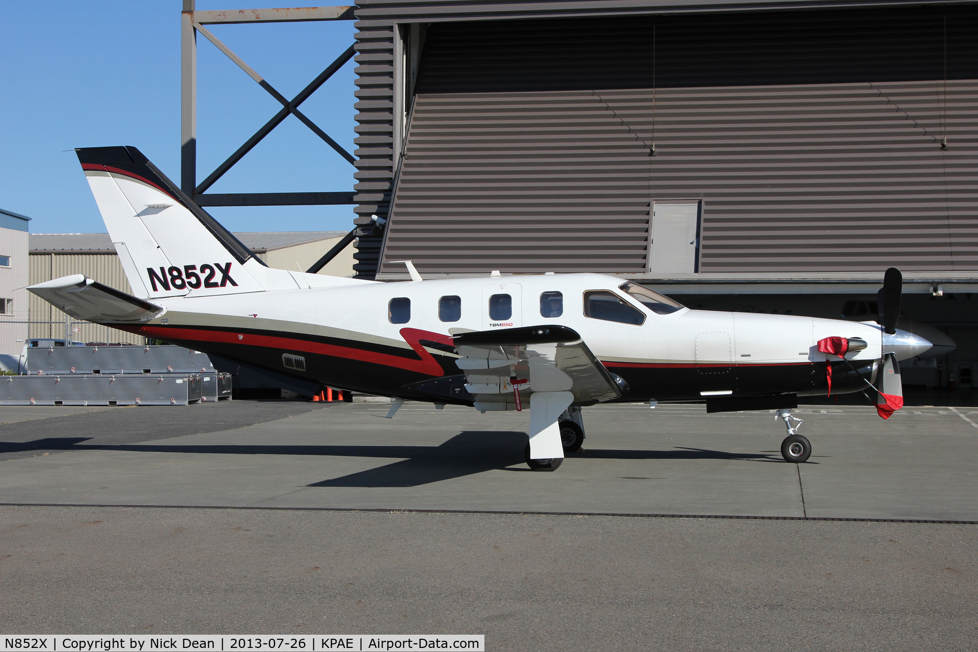 N852X, 2009 Socata TBM-700 C/N 497, KPAE/PAE