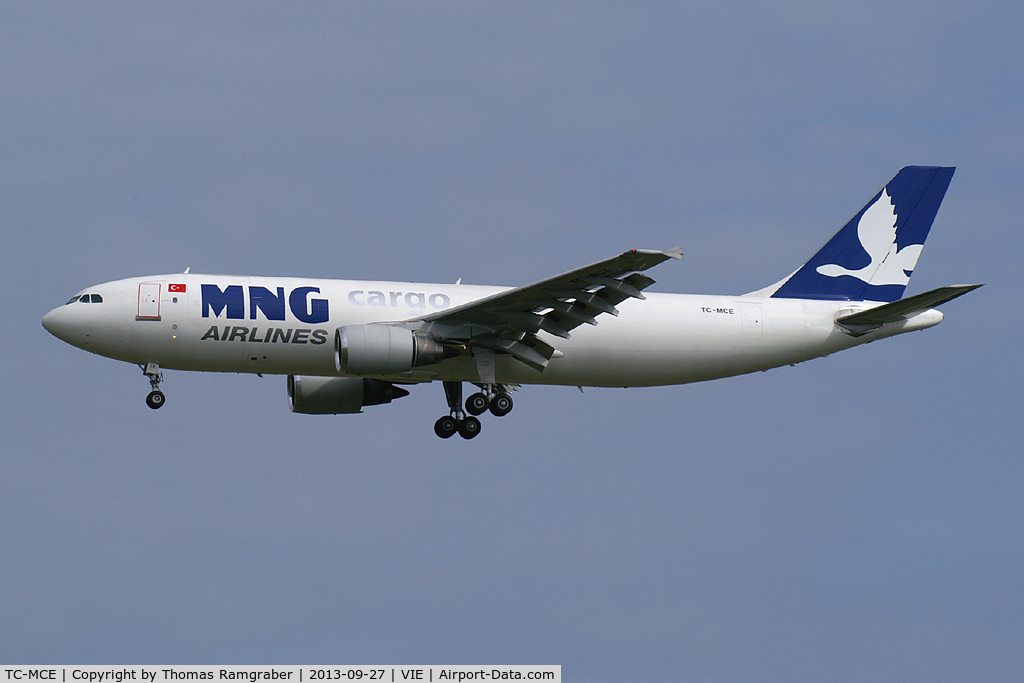 TC-MCE, 1989 Airbus A300B4-605R(F) C/N 525, MNG Cargo Airlines Airbus A300-600