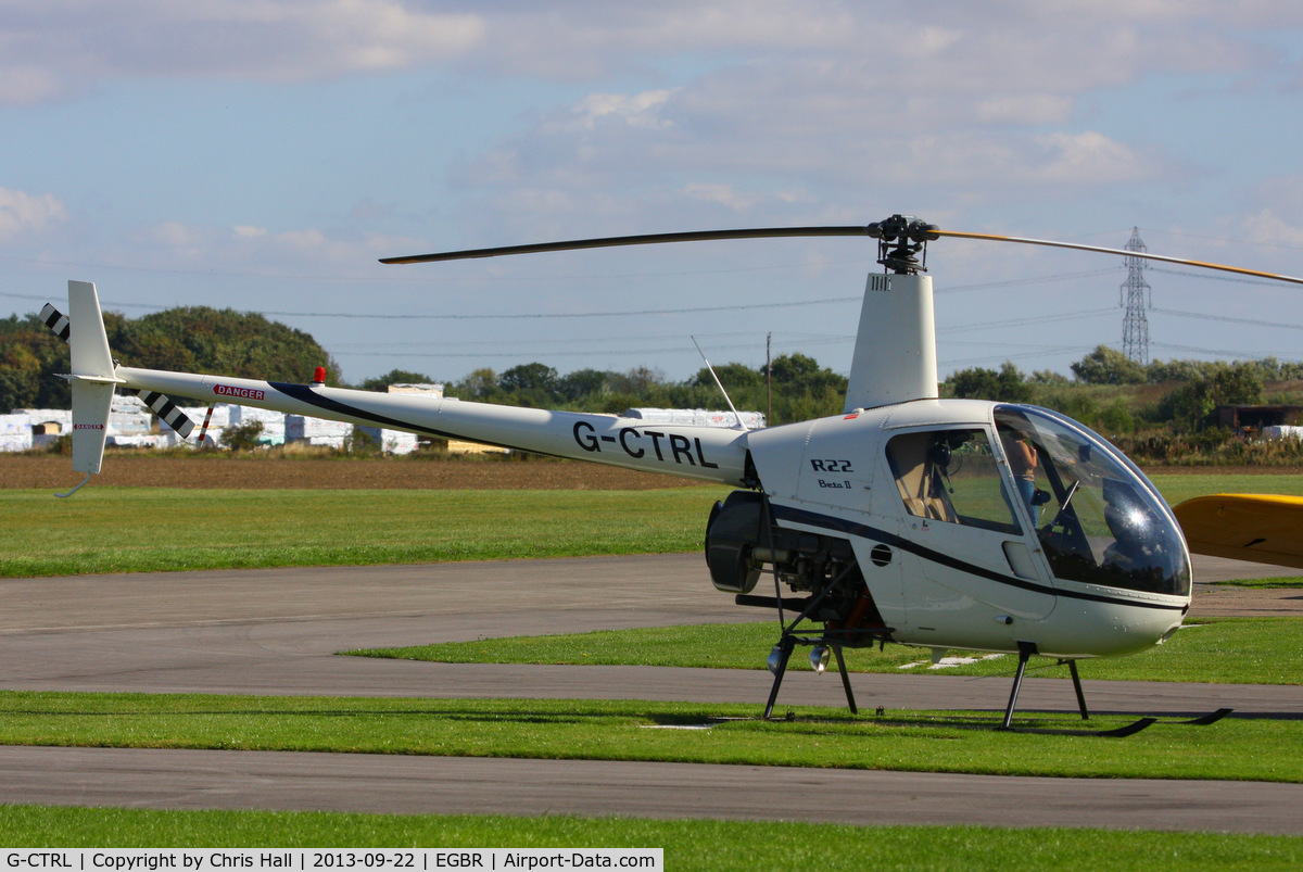 G-CTRL, 2004 Robinson R22 Beta C/N 3601, at Breighton's Heli Fly-in, 2013
