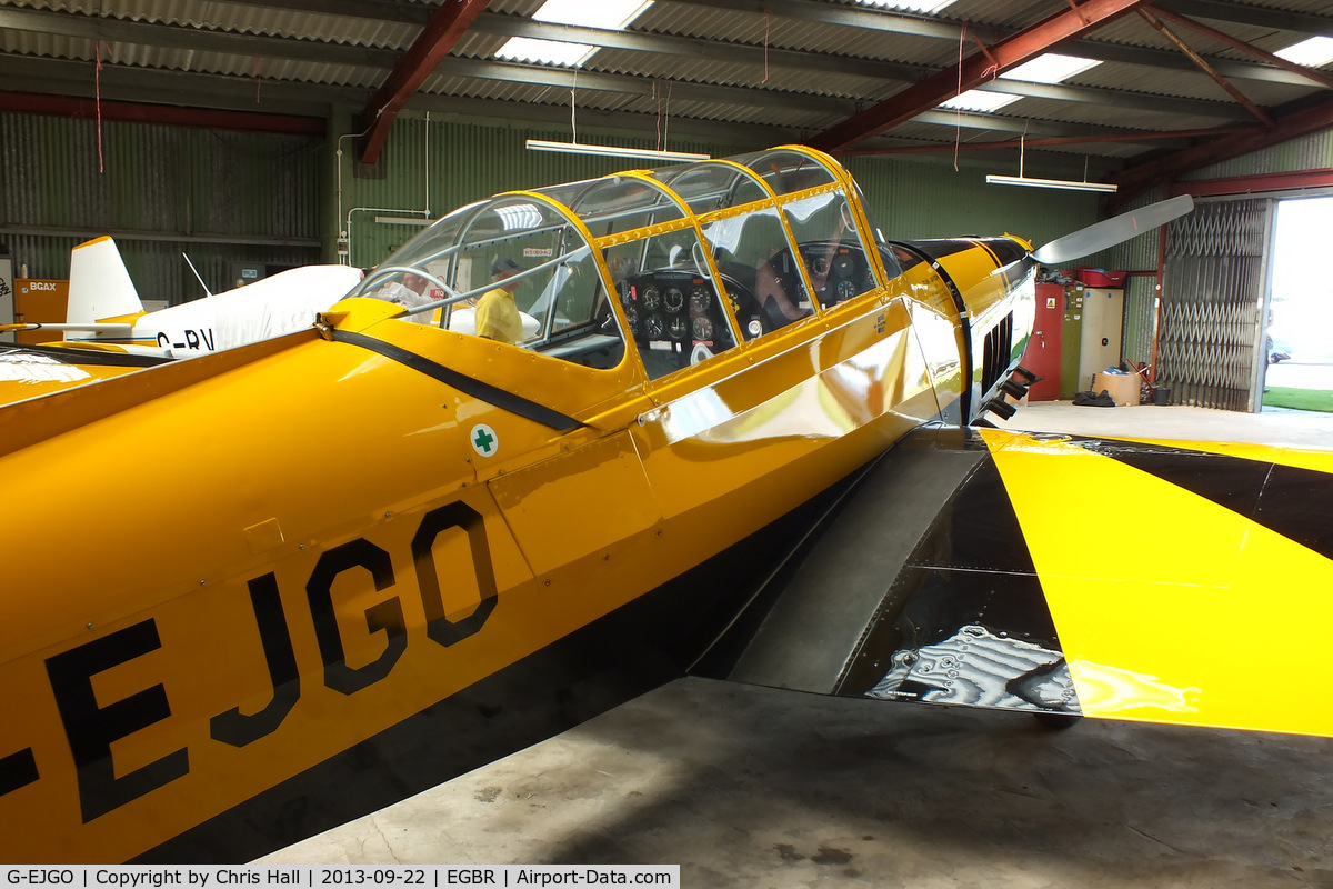 G-EJGO, 1958 Zlin Z-226 Trener C/N 199, at Breighton's Heli Fly-in, 2013