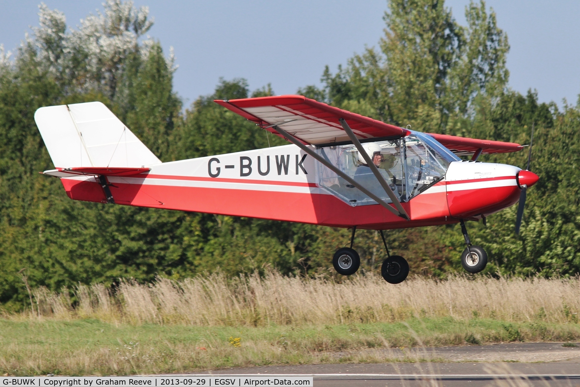 G-BUWK, 1993 Rans S-6ES Coyote II C/N PFA 204A-12448, Landing at Old Buckenham for 