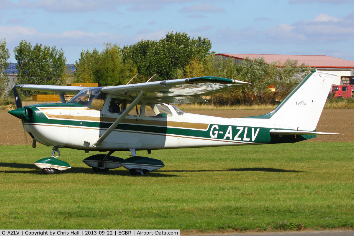 G-AZLV, 1969 Cessna 172K Skyhawk C/N 17257908, at Breighton's Heli Fly-in, 2013