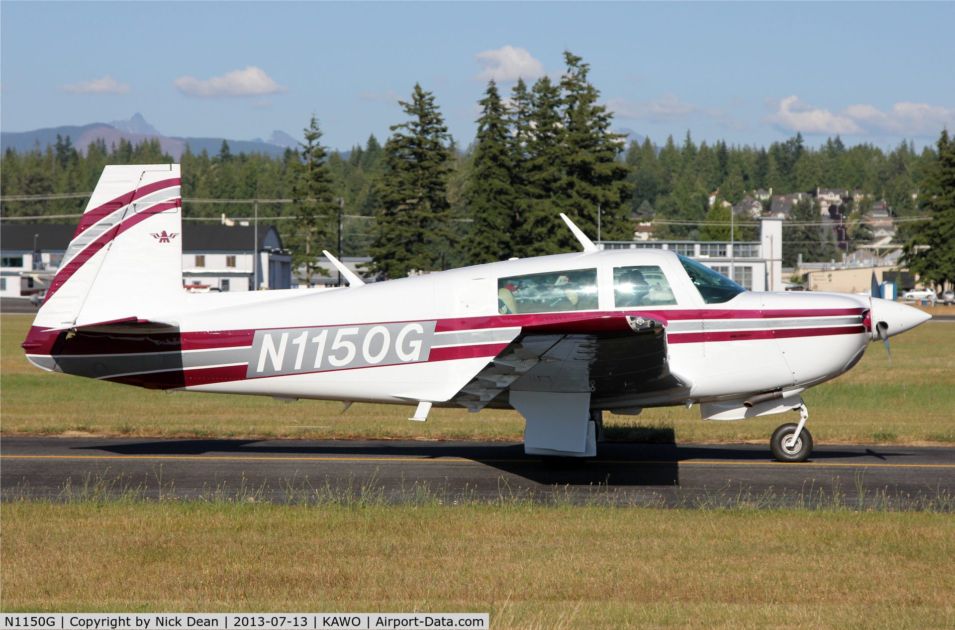 N1150G, 1981 Mooney M20J 201 C/N 24-1222, KAWO/AWO