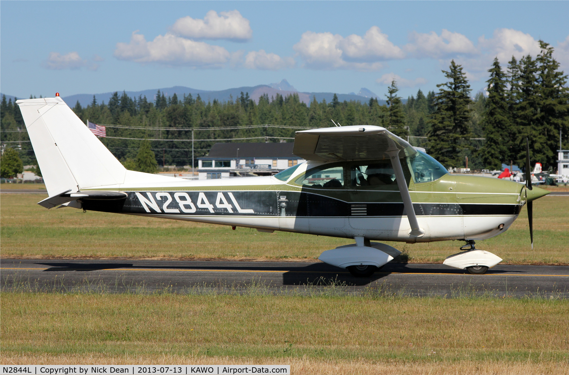 N2844L, 1967 Cessna 172H C/N 17256044, KAWO/AWO