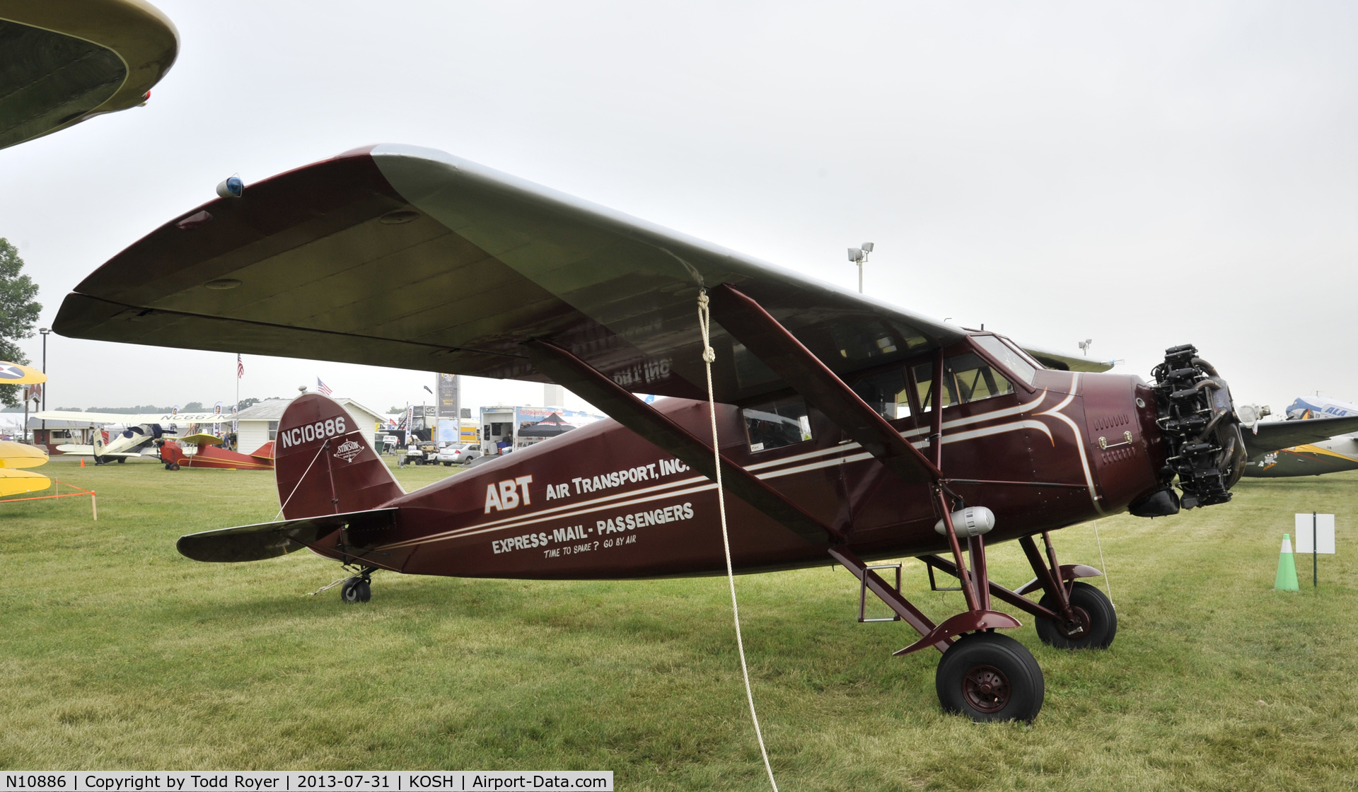 N10886, 1931 Stinson JR. S C/N 8058, Airventure 2013