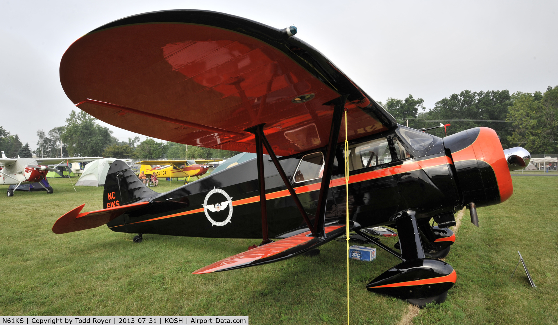 N61KS, 1939 Waco EGC-8 C/N 5072, Airventure 2013