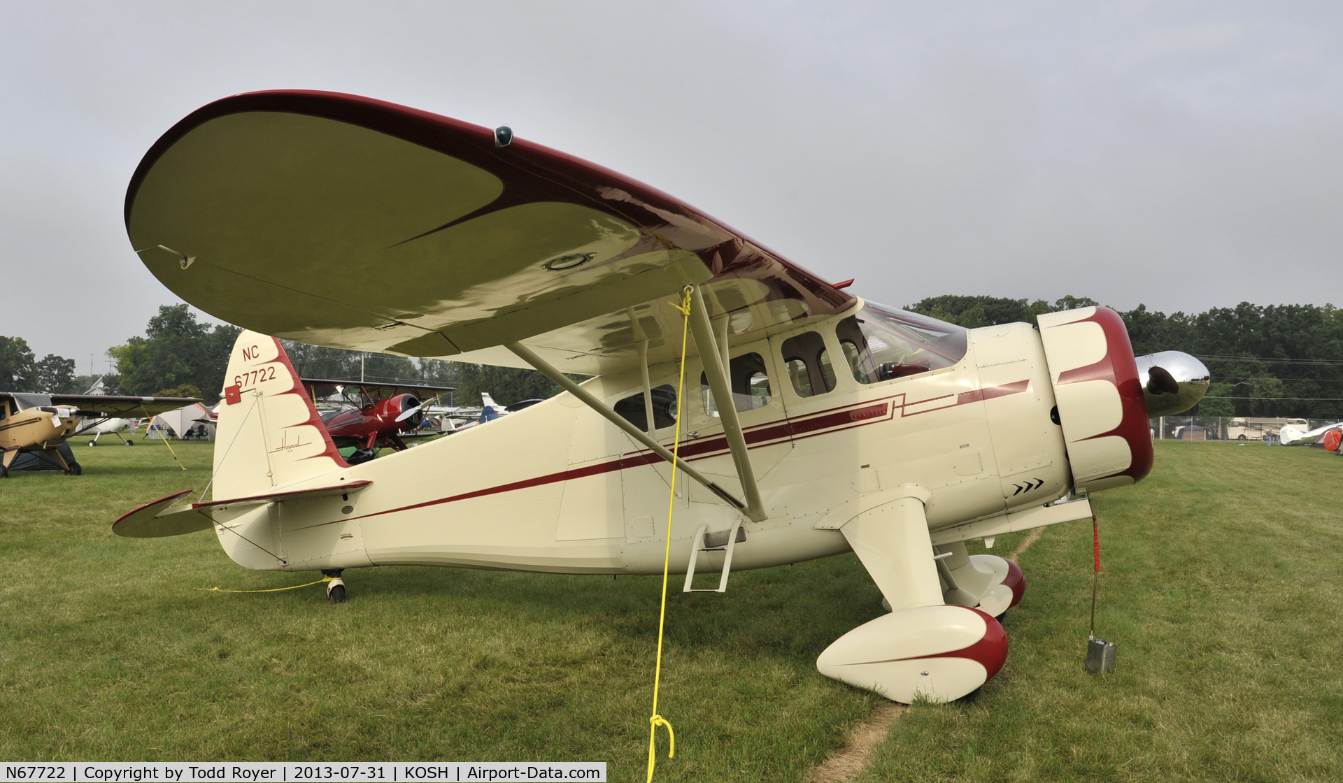 N67722, 1942 Howard Aircraft DGA-15P C/N 560, Airventure 2013