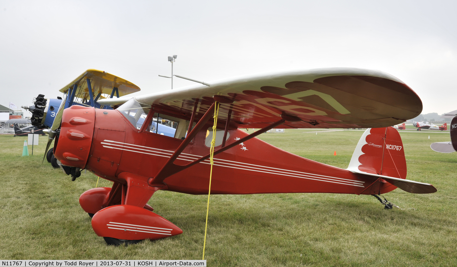 N11767, 1935 Monocoupe 90A C/N A696, Airventure 2013
