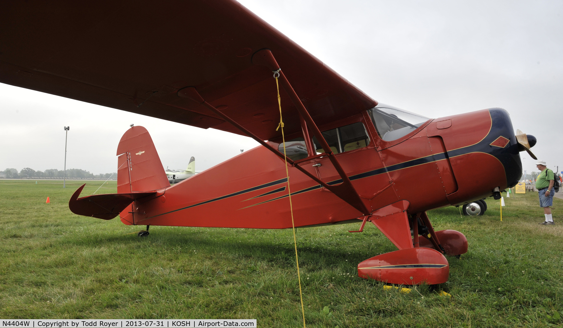 N4404W, Rearwin Cloudster 8135 C/N 828, Airventure 2013