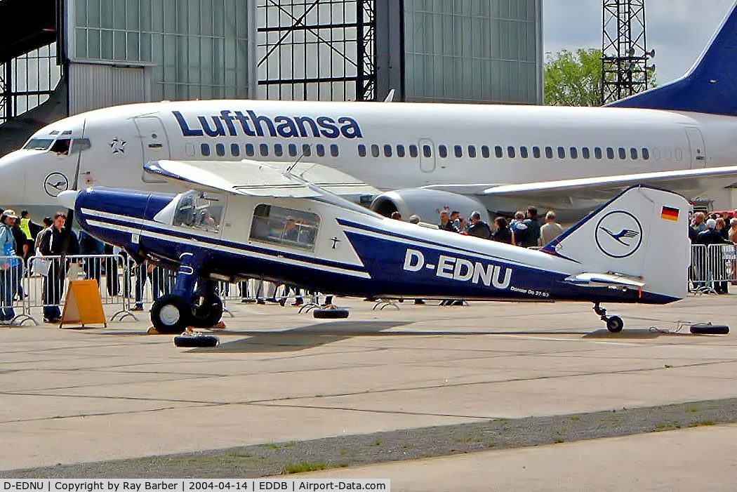 D-EDNU, 1980 Dornier Do-27B-3 C/N 401, Dornier Do-27B-3 [401] (Lufthansa Traditionsflug) Berlin-Schonefeld~D 14/04/2004