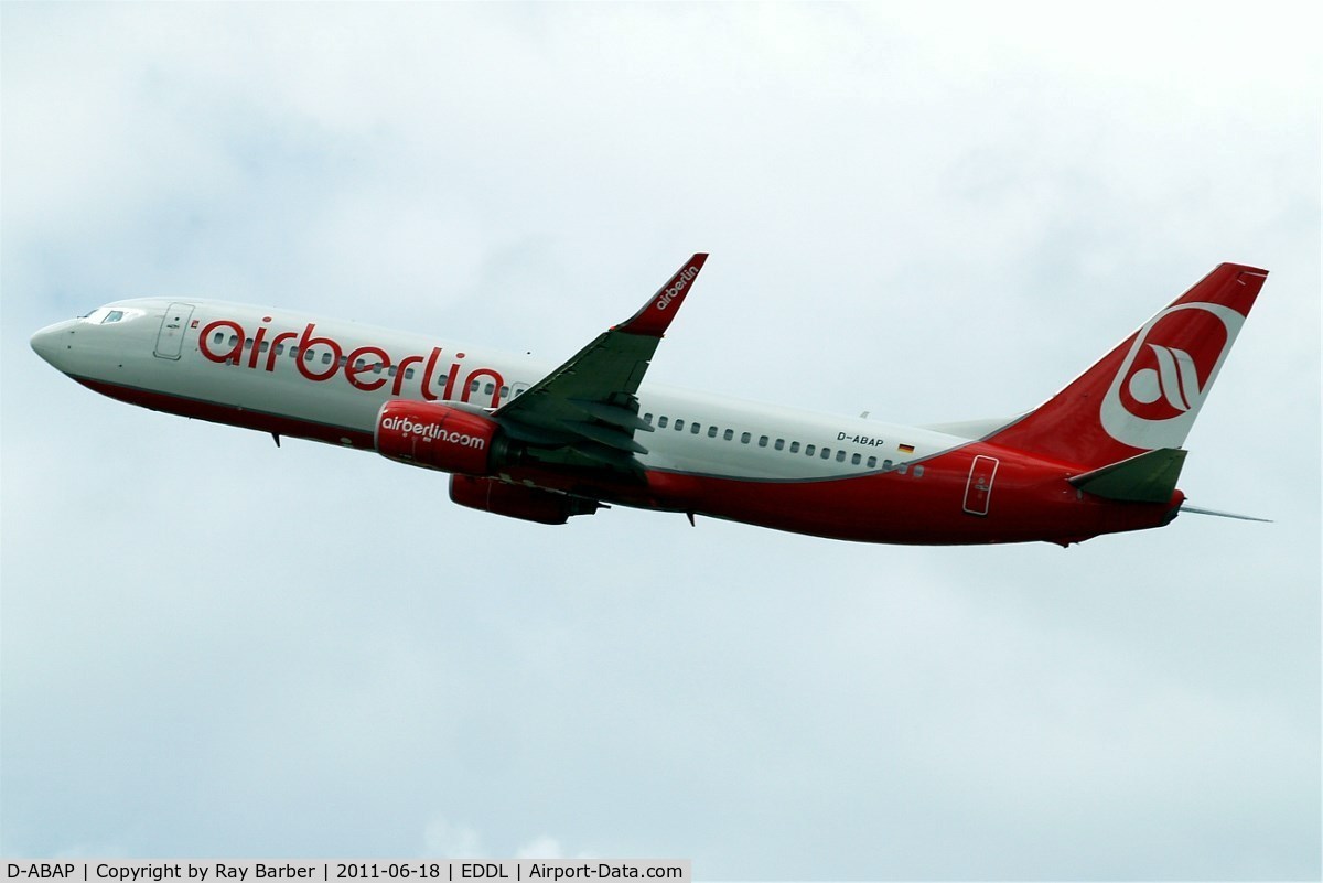 D-ABAP, 1998 Boeing 737-86J C/N 28070, Boeing 737-86J [28070] (Air Berlin) Dusseldorf~D 18/06/2011