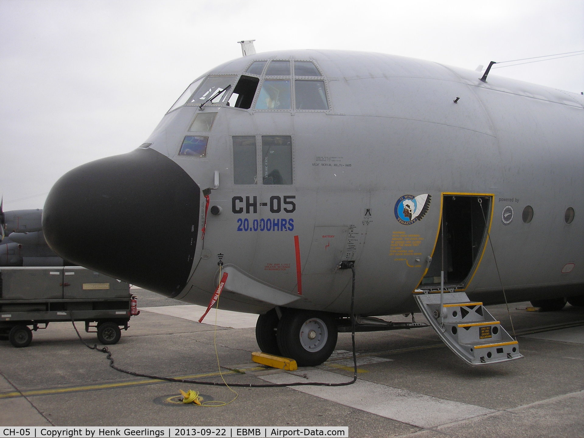 CH-05, 1972 Lockheed C-130H Hercules C/N 382-4470, Spcl logo 