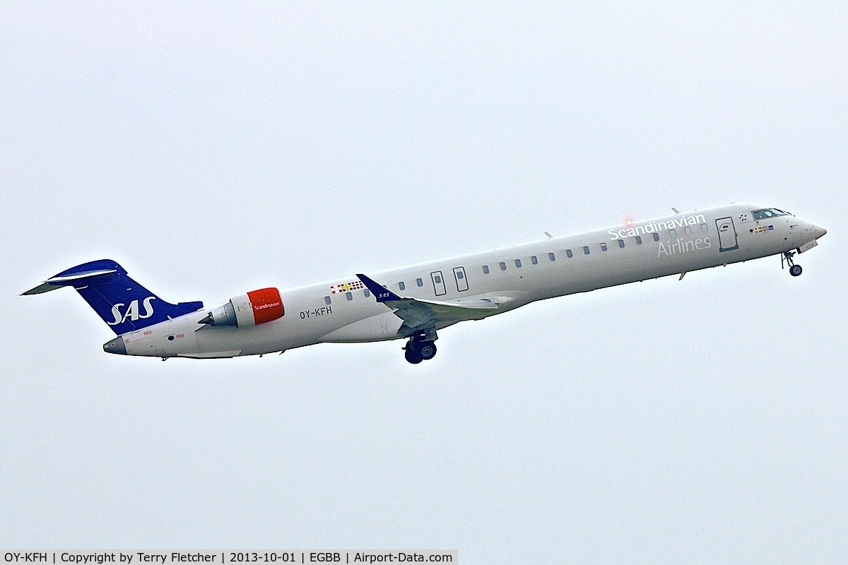 OY-KFH, 2009 Bombardier CRJ-900 (CL-600-2D24) C/N 15240, 2009 Canadair CRJ-900, c/n: 15240 of SAS