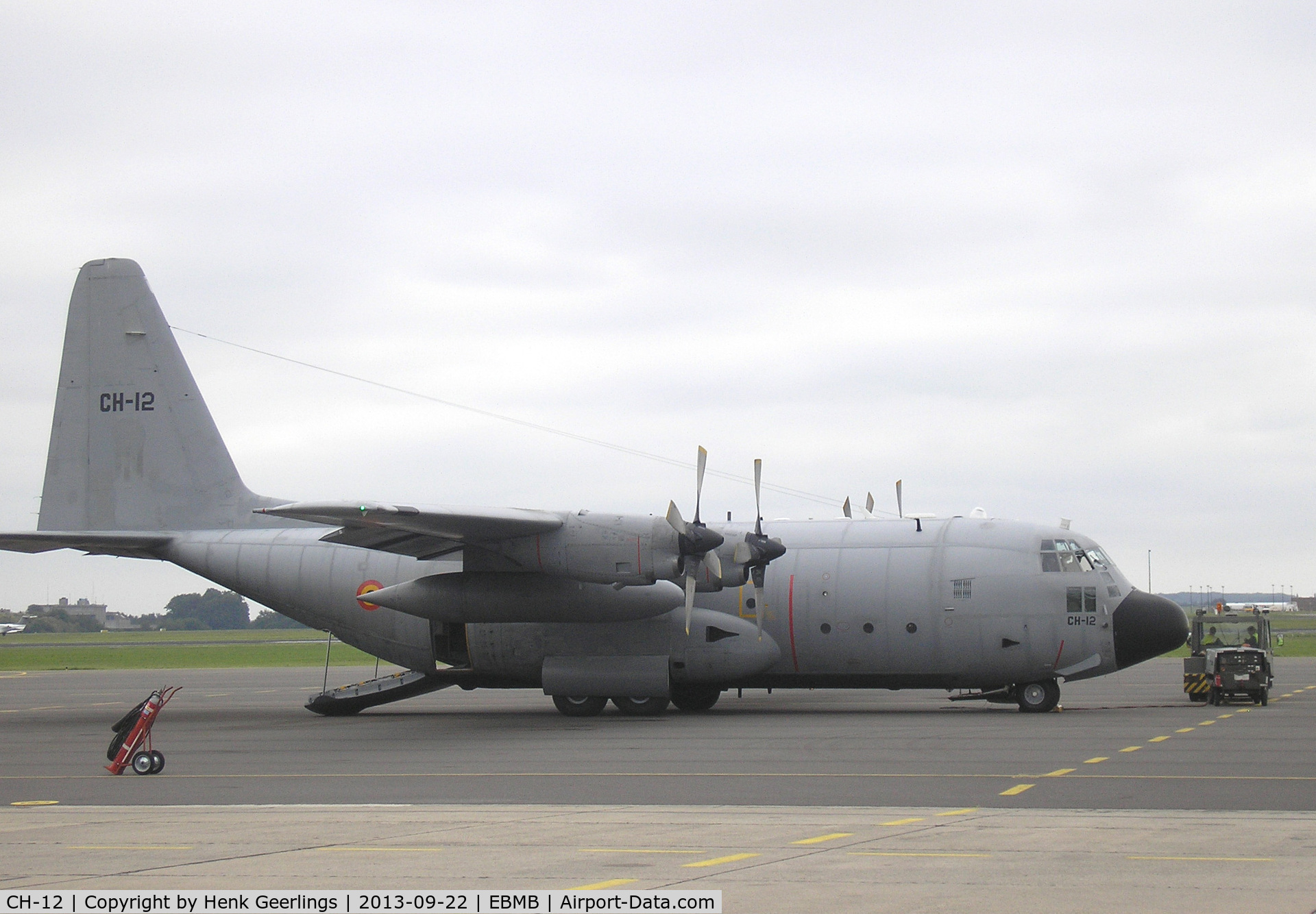 CH-12, 1971 Lockheed C-130H Hercules C/N 382-4483, Belgian AF Open House , 65 years - Transportation - 15th Wing