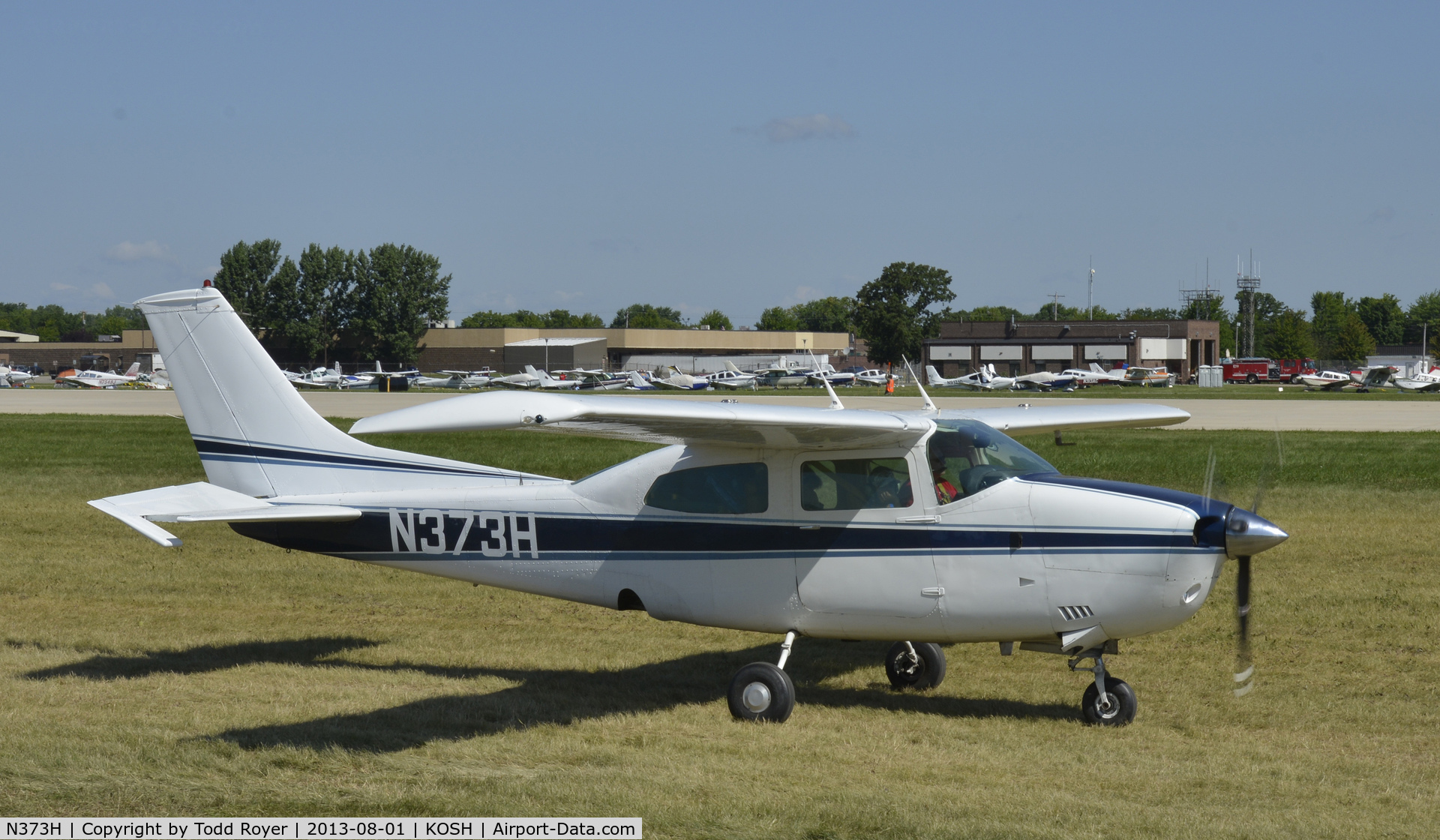 N373H, 1974 Cessna 210L Centurion C/N 21060190, Airventure 2013