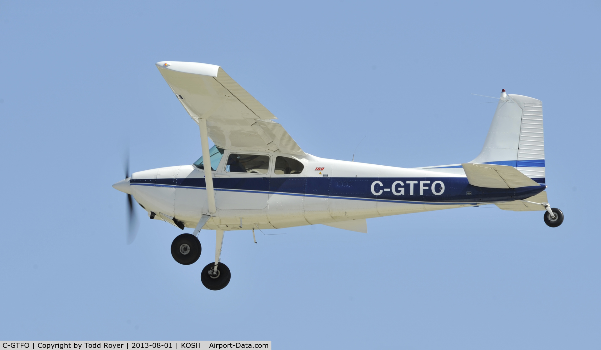C-GTFO, 1956 Cessna 180 C/N 32230, Airventure 2013