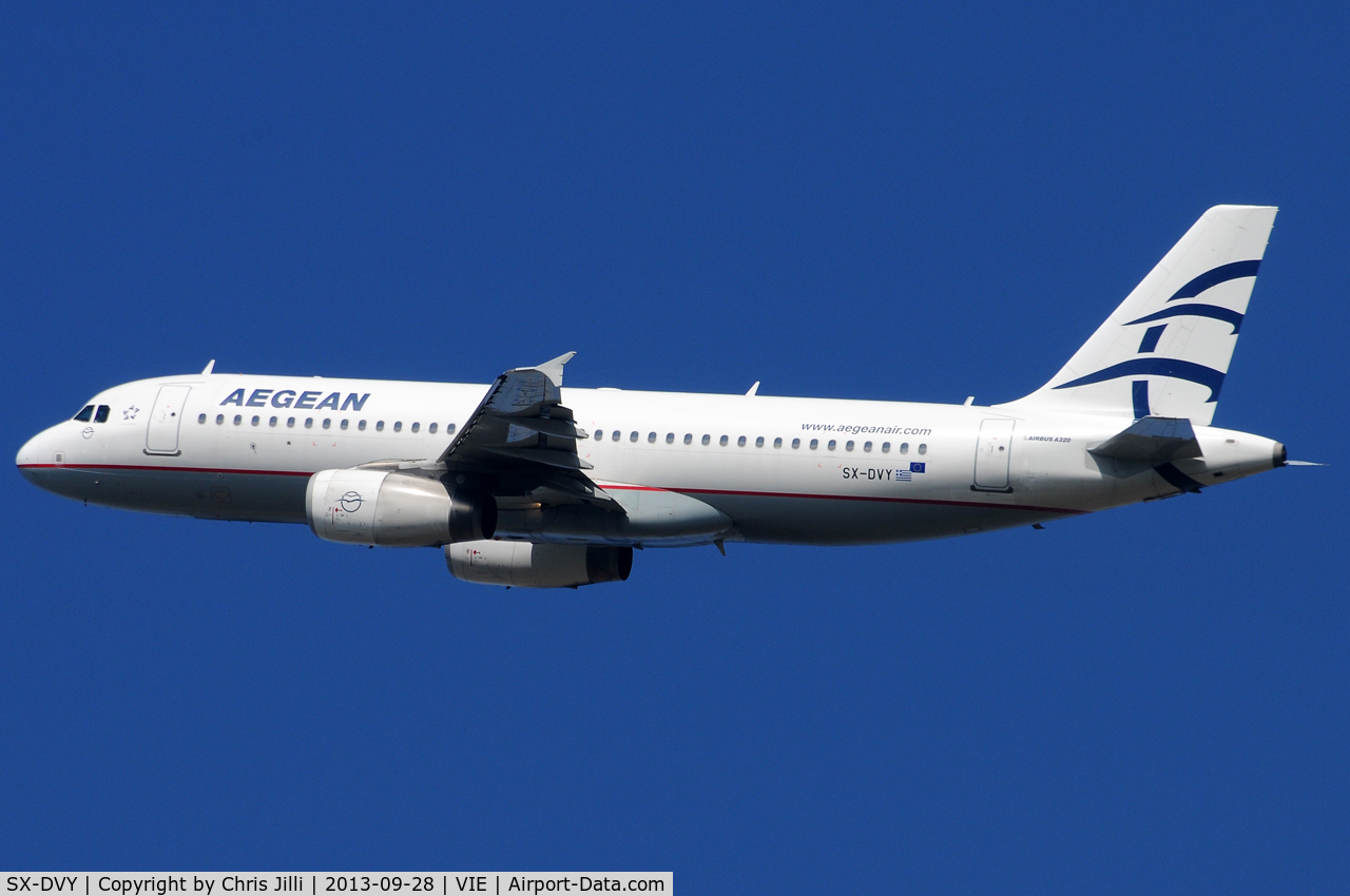 SX-DVY, 2009 Airbus A320-232 C/N 3850, Aegean Airlines
