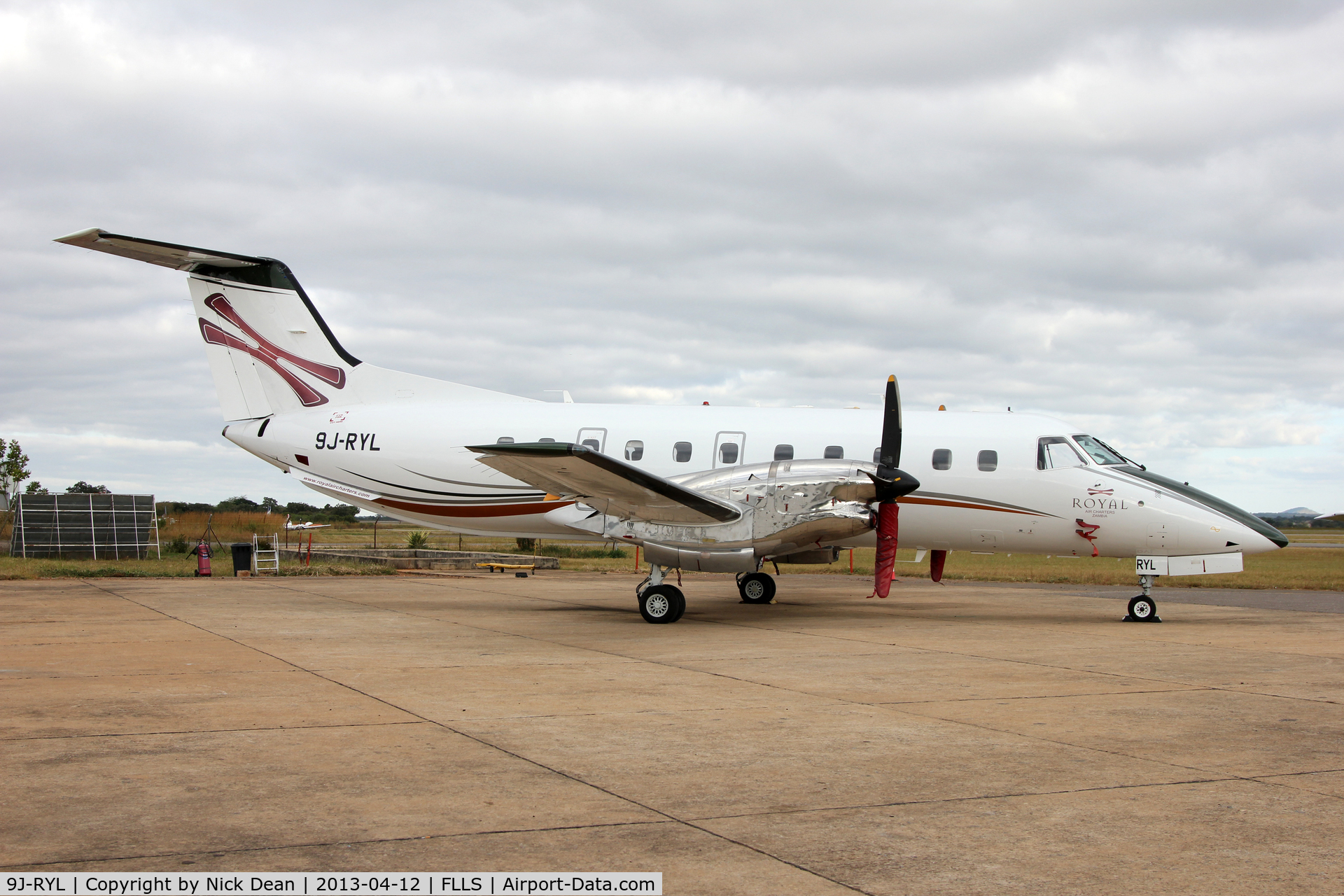 9J-RYL, 1994 Embraer EMB-120ER Brasilia C/N 120292, FLLS/LUN