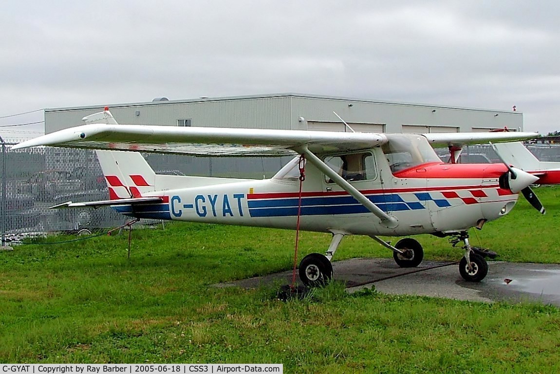 C-GYAT, 1978 Cessna A152 Aerobat C/N A1520823, Cessna A.152 Aerobat [A152-0823] Les Cedres~C 18/06/2005