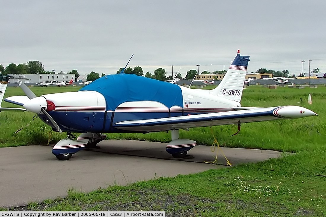 C-GWTS, 1972 Piper PA-28-180 C/N 28-7205114, Piper PA-28-180 Cherokee G [28-7205114] Les Cedres~C 18/06/2005