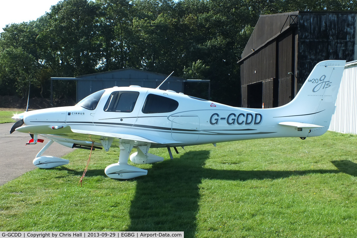 G-GCDD, 2008 Cirrus SR20 GTS G3 C/N 1972, Daedalus Aviation