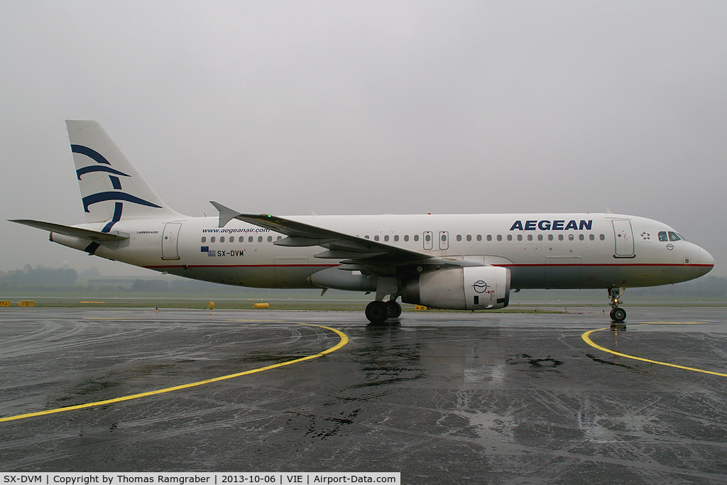 SX-DVM, 2008 Airbus A320-232 C/N 3439, Aegean Airlines Airbus A320