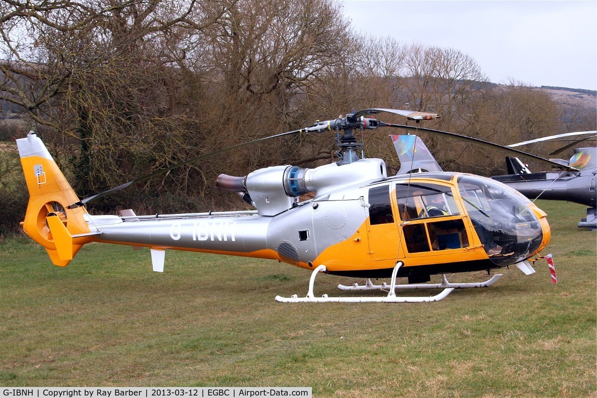 G-IBNH, 1973 Westland SA-341C Gazelle HT2 C/N WA1033, G-IBNH   Aerospatiale SA.341C Gazelle HT2 [1033] Cheltenham Racecourse~G 12/03/2013