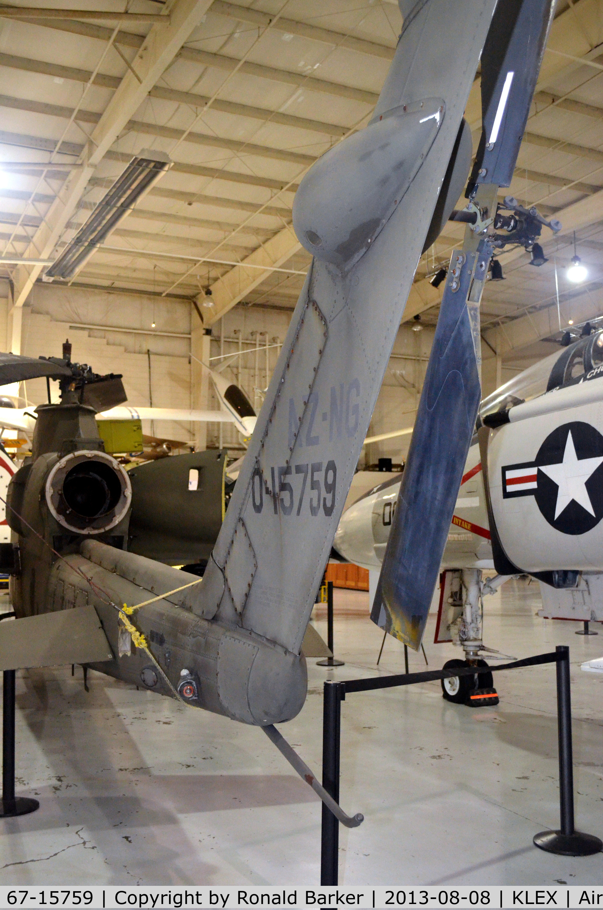 67-15759, 1967 Bell AH-1F Cobra C/N 20423, Tail rotor Aviation Museum of KY
