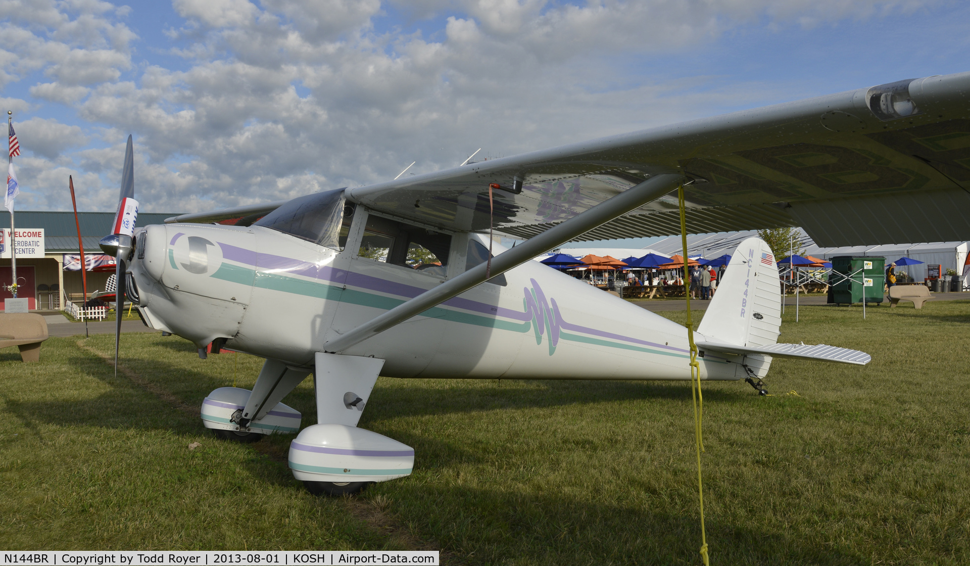 N144BR, 1946 Luscombe 8A C/N 3695, Airventure 2013