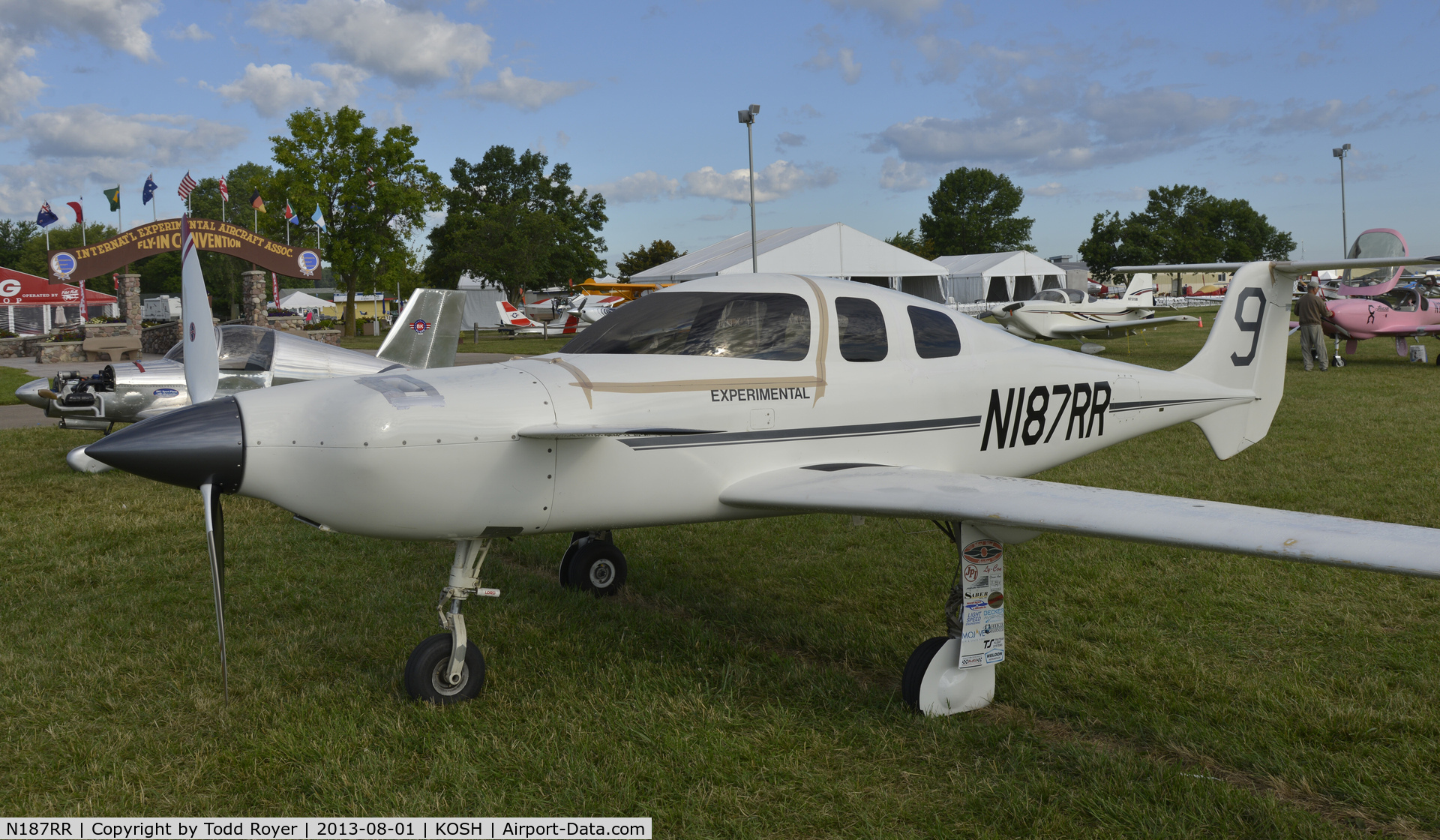 N187RR, Rutan Model 81 Catbird C/N 001, Airventure 2013