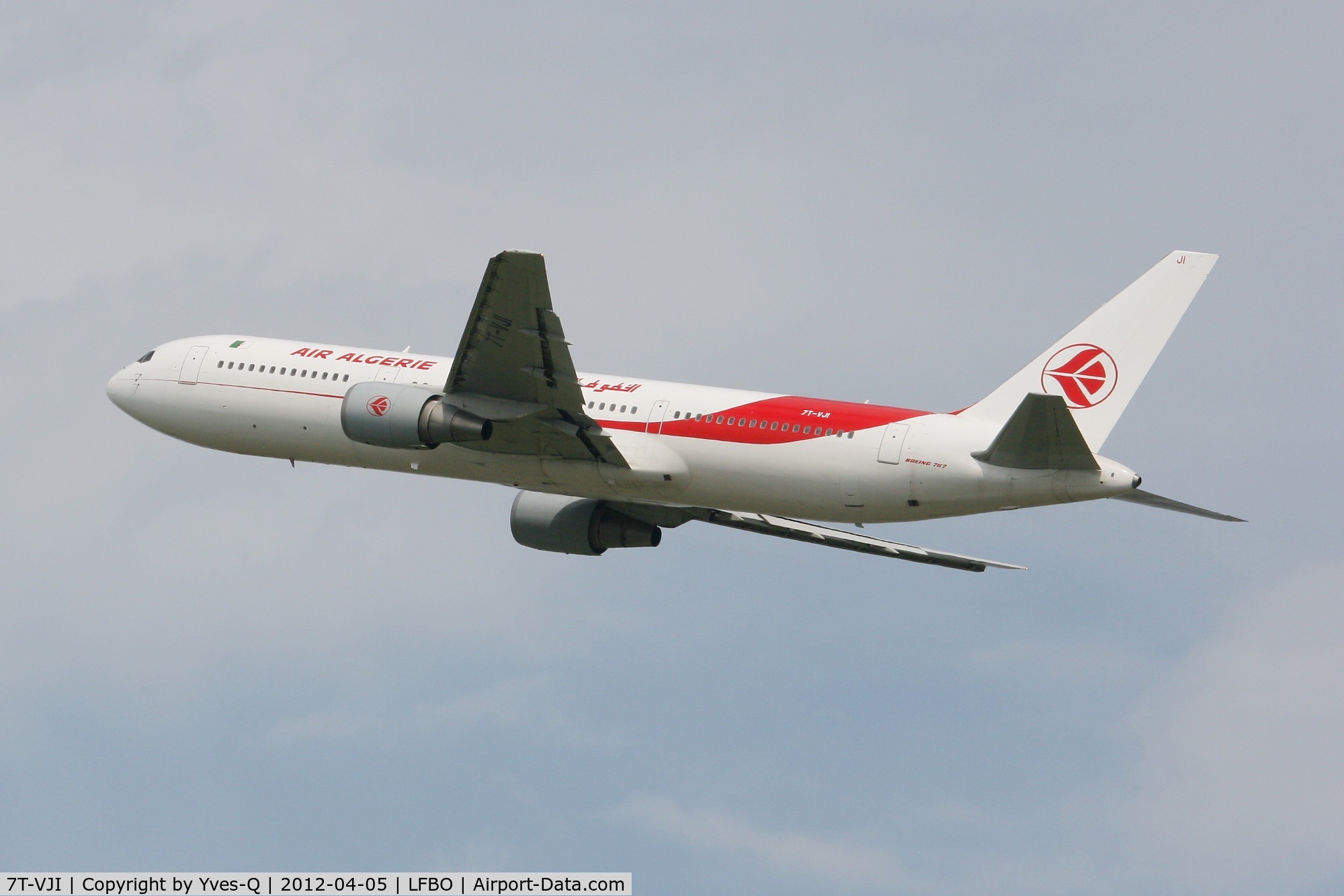7T-VJI, 1990 Boeing 767-3D6 C/N 24768, Boeing 767-3D6,  Toulouse-Blagnac (LFBO-TLS)