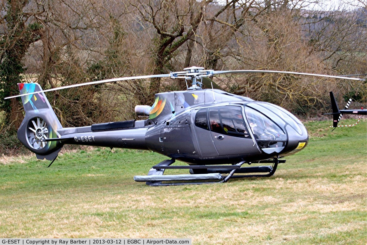 G-ESET, 2009 Eurocopter EC-130B-4 (AS-350B-4) C/N 4817, Eurocopter EC.130B4 [4817] Cheltenham Racecourse~G 12/03/2013