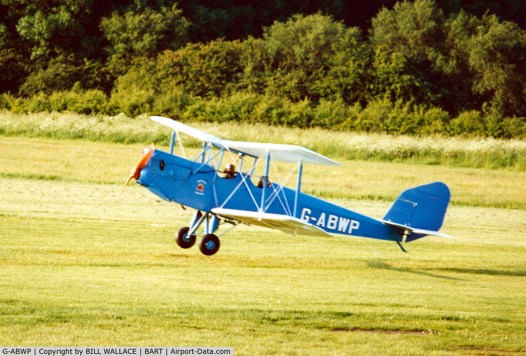 G-ABWP, 1932 Spartan Arrow C/N 78, BARTON AIRFIELD 18 6 1996