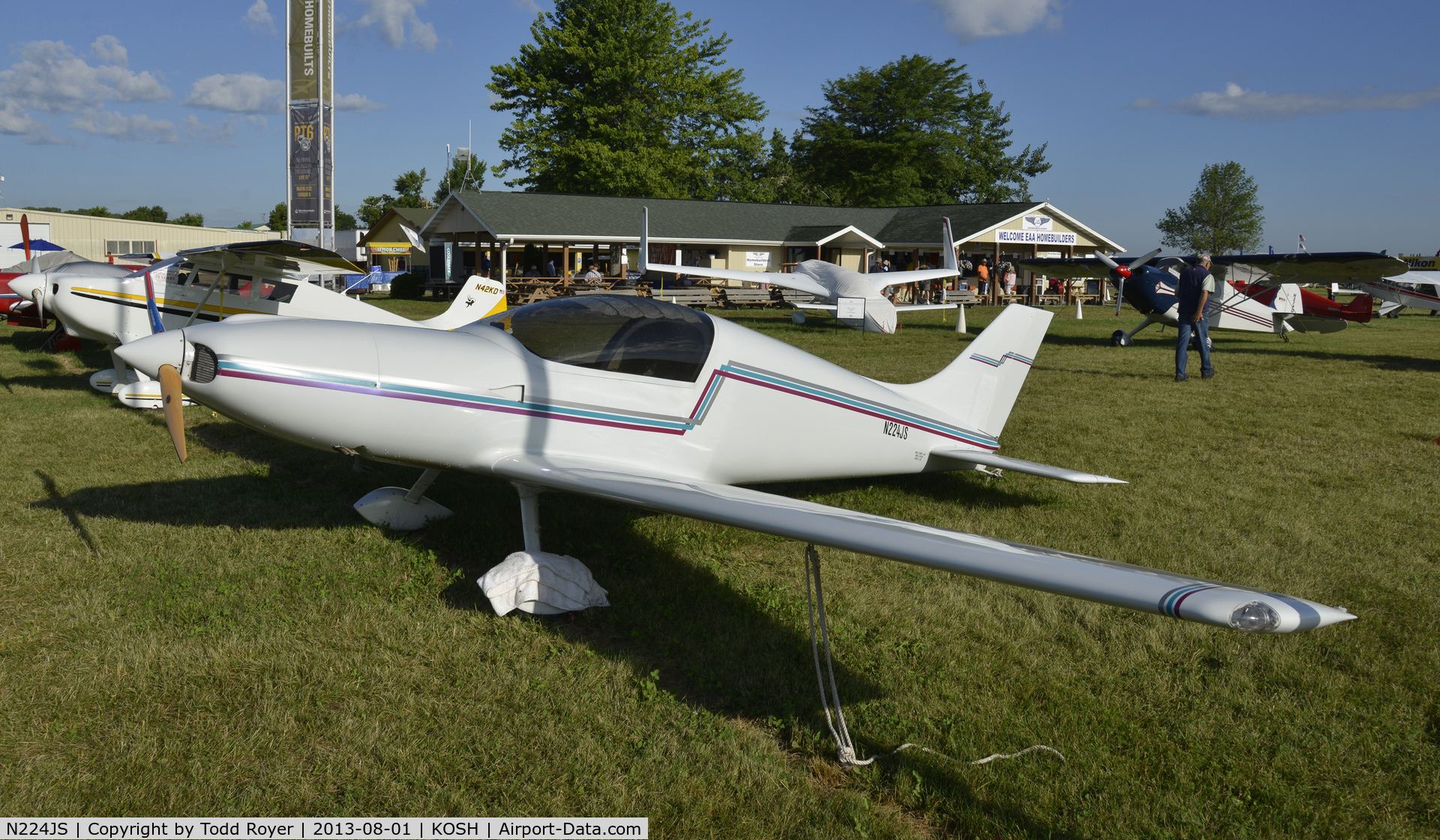 N224JS, 1994 Aero Designs Pulsar C/N 304, Airventure 2013