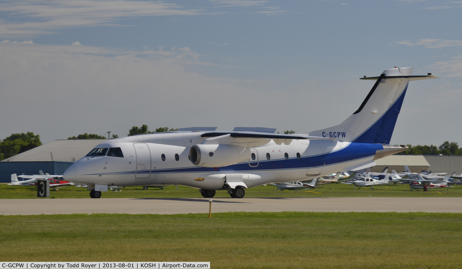C-GCPW, 1999 Fairchild Dornier 328-300 328JET C/N 3129, Airventure 2013