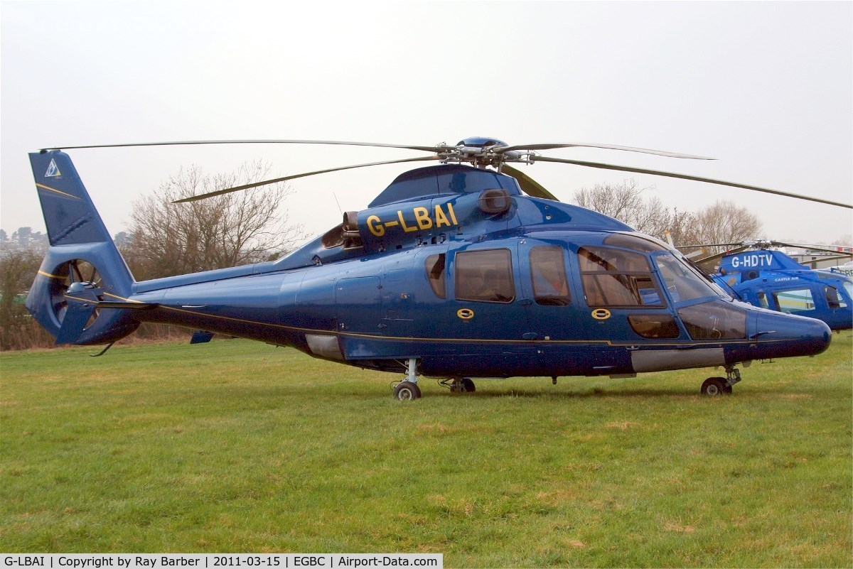 G-LBAI, 2003 Eurocopter EC-155B-1 C/N 6652, Eurocopter EC.155B1 Dauphin [6652] Cheltenham Race Course~G 15/03/2011