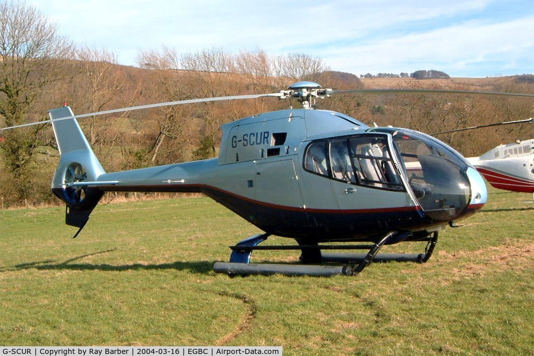 G-SCUR, 2000 Eurocopter EC-120B Colibri C/N 1090, Eurocopter EC.120B Colibri [1090] Cheltenham Racecourse~G 16/03/2004