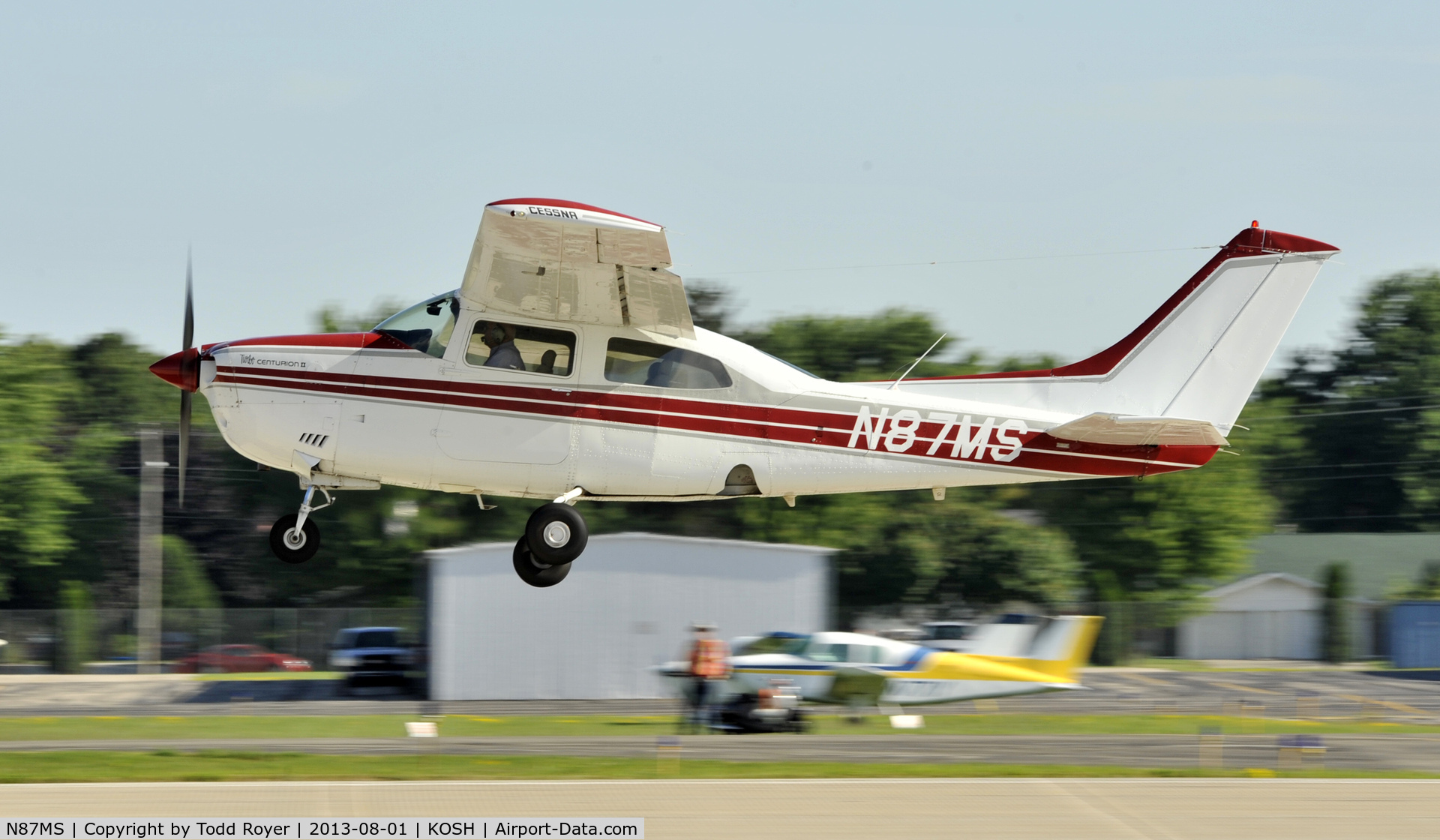 N87MS, Cessna 210 C/N 210-61588, Airventure 2013