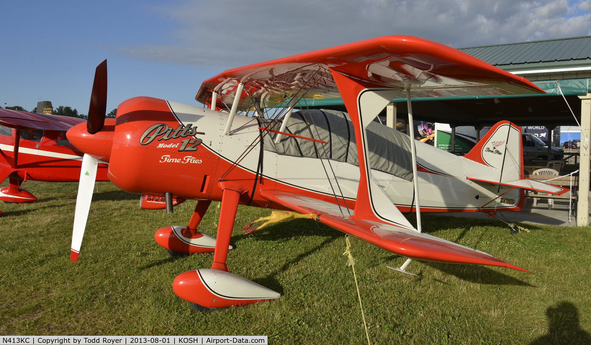 N413KC, 2011 Pitts M12 C/N 296, Airventure 2013