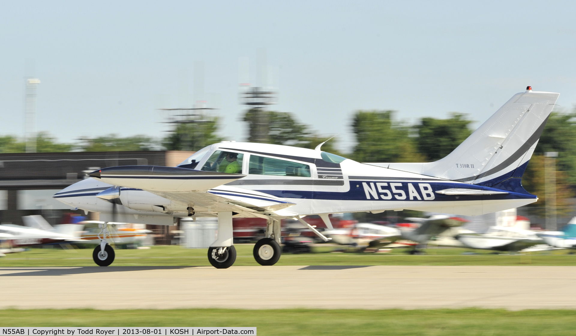 N55AB, 1974 Cessna T310R C/N 310R0038, Airventure 2013