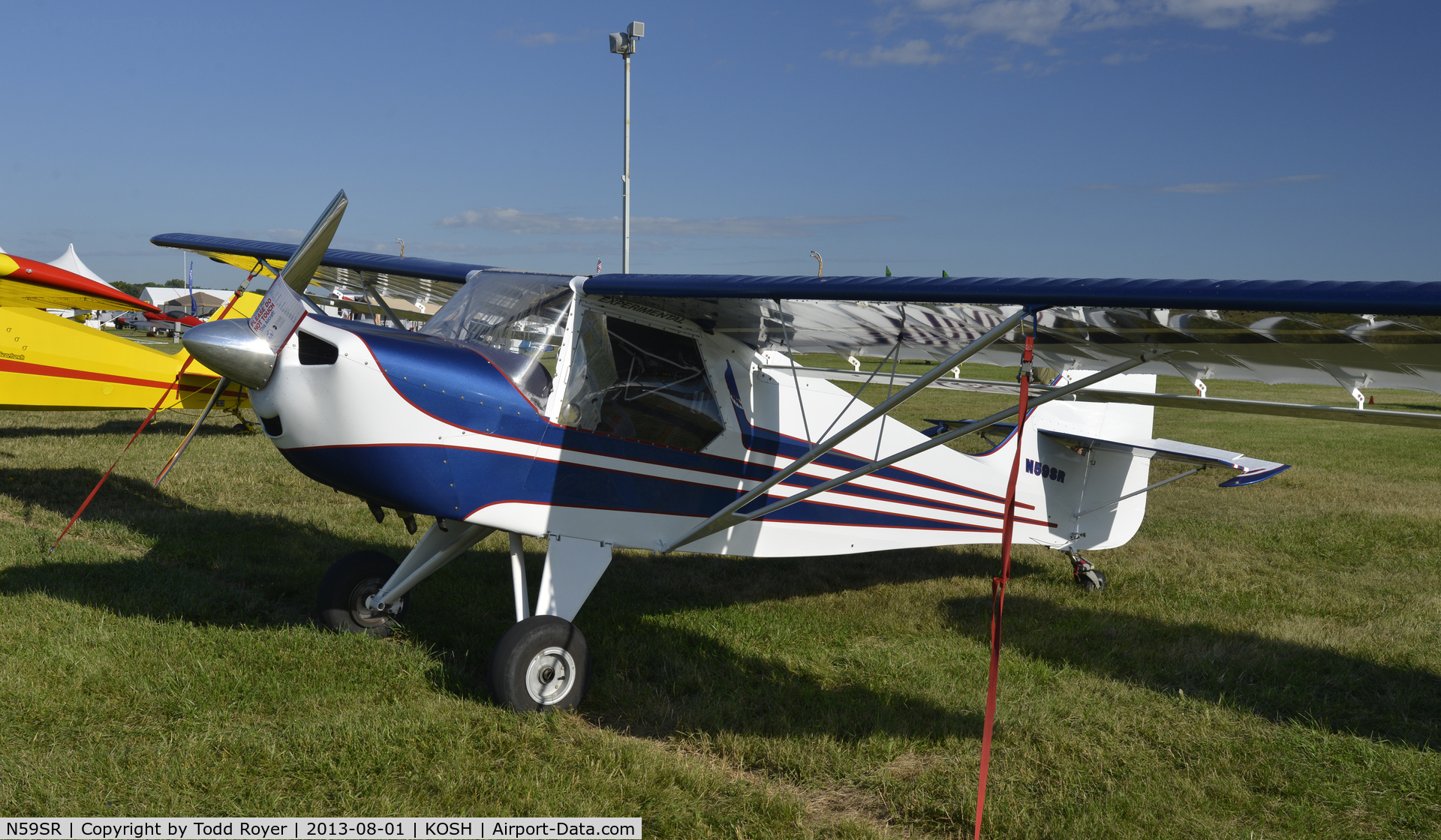 N59SR, 1995 Avid FLYER SKYRAEDER C/N 001, Airventure 2013