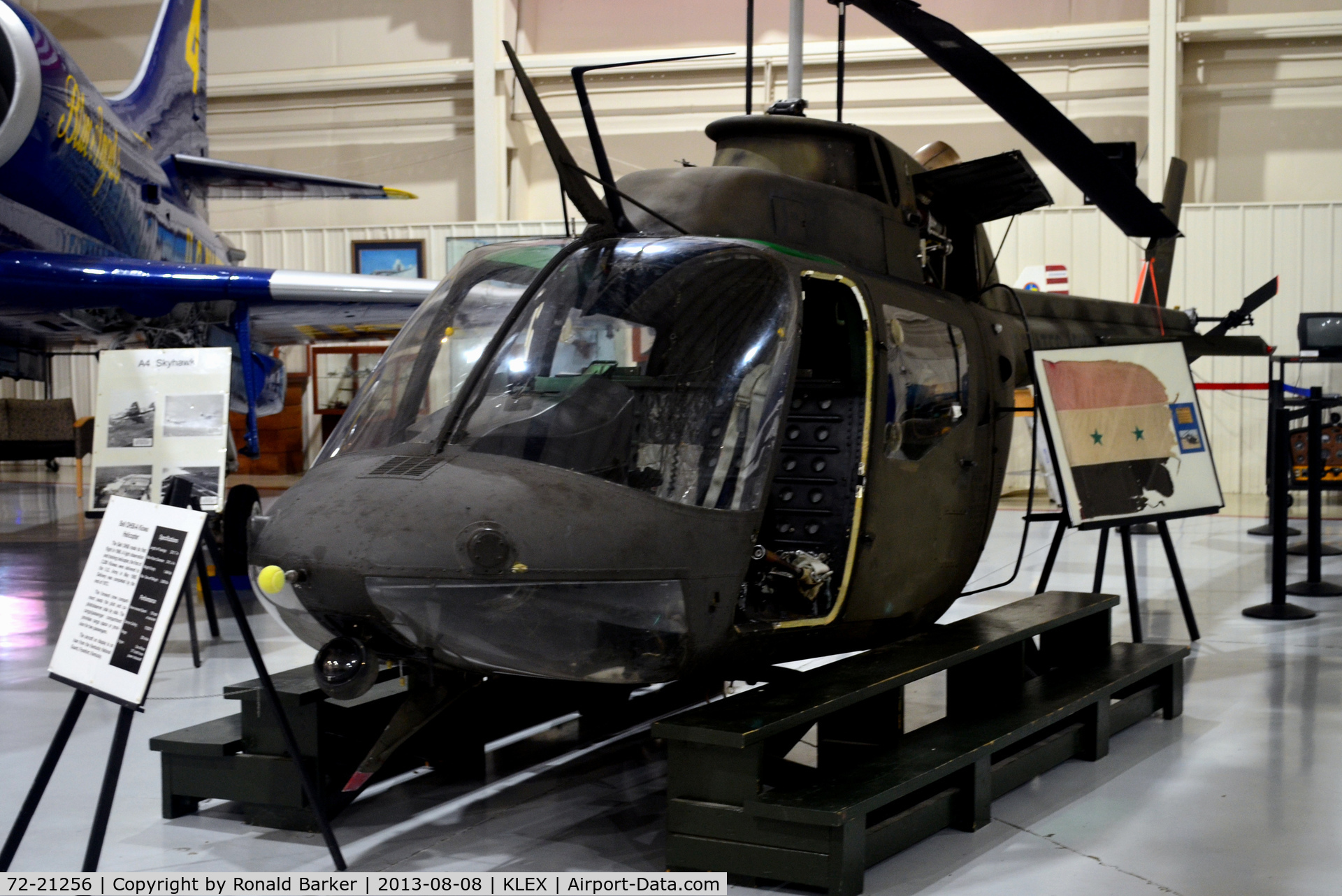 72-21256, 1972 Bell OH-58A Kiowa C/N 41922, Aviation Museum of KY